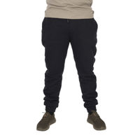 Fox Collection Black/Orange Sherpa Joggers